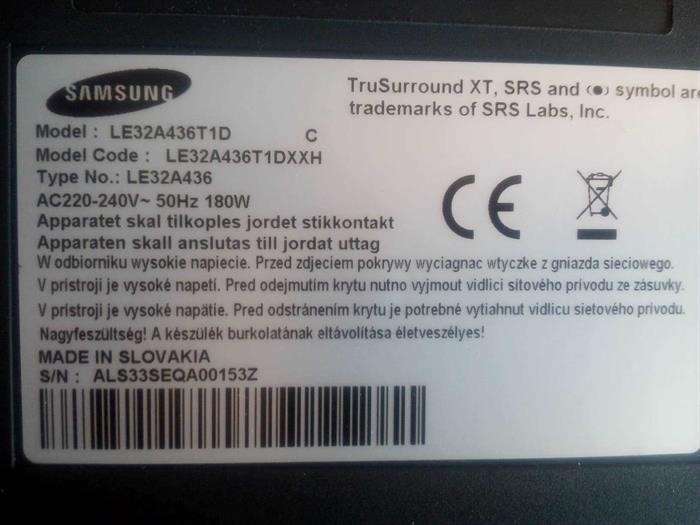 TV SAMSUNG 2